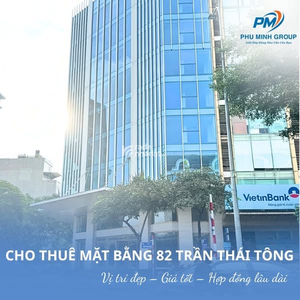 Cho thuê mặt bằng gần 1000m 82 Trần Thái Tông Cầu Giấy _ Thang máy, PCCC đầy đủ, giá ưu đãi