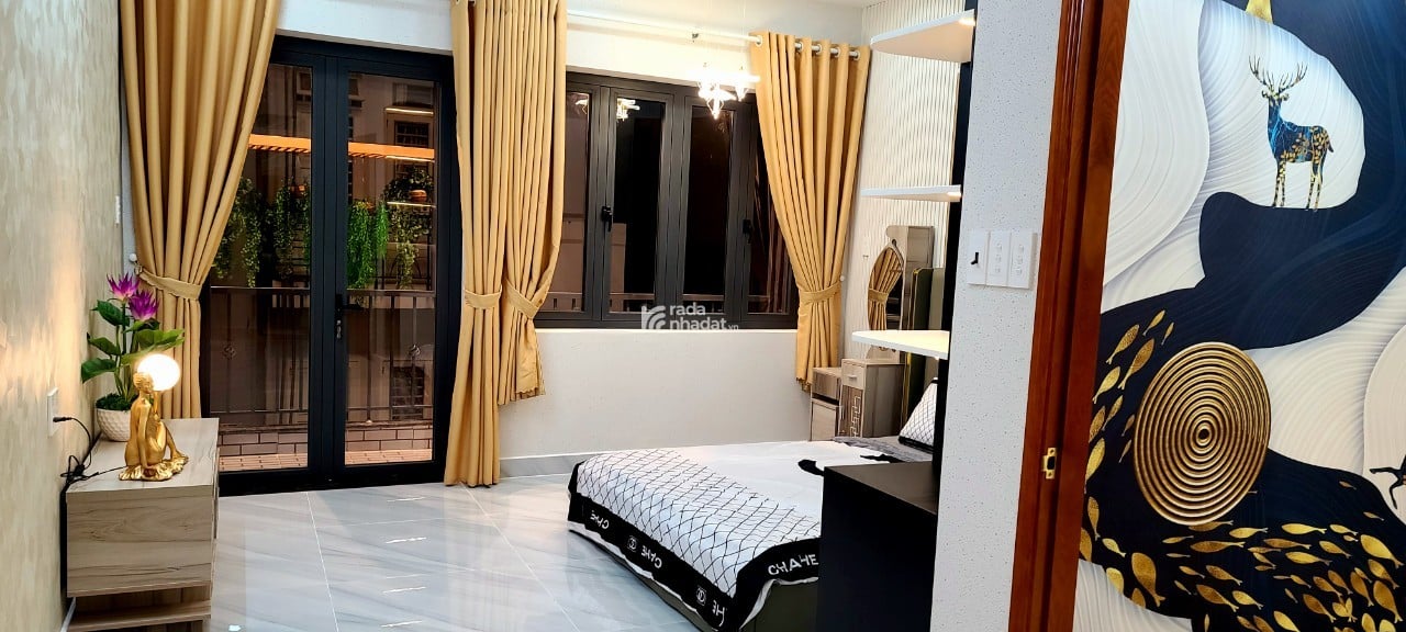 Nhà đẹp 6 lầu bán gấp, hẻm ô tô, đường Trần Thị Trọng, P. 15, Tân Bình, chỉ 6,3 tỷ TL