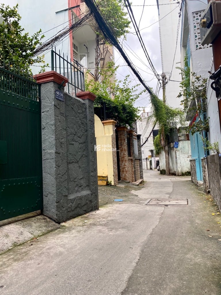 HẺM XE HƠI NHIÊU TỨ, PHÚ NHUẬN, 38M2 MỚI CÓ KC Ở NGAY. GIẢM 350TR CHỈ 6.39T TL