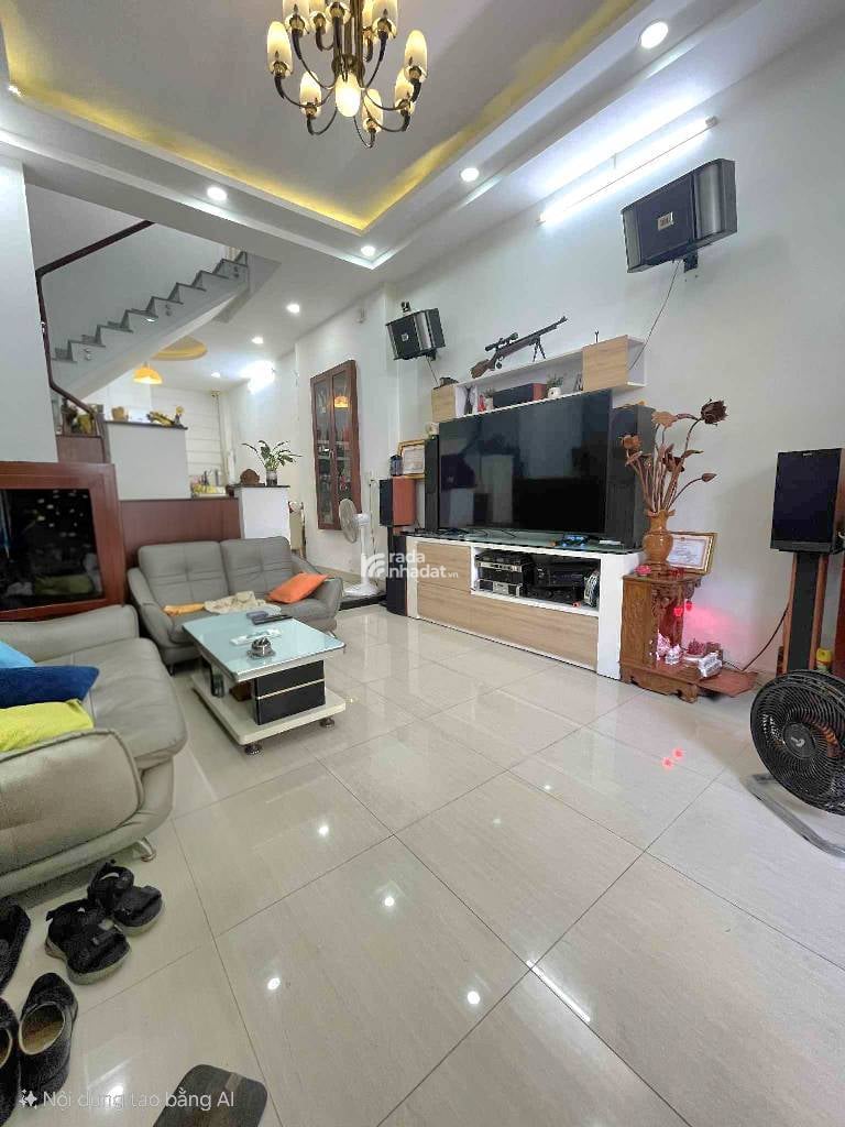 QUẬN 6 - CƯ XÁ PHÚ LÂM A - 53M - 3 TẦNG - NGAY CẠNH CÔNG VIÊN -  NHÀ CHẮC CHẮN KIÊN CỐ 