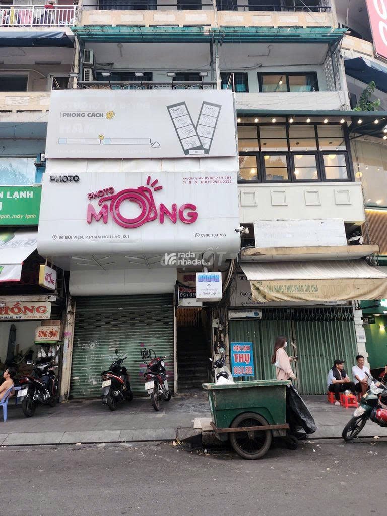 Cần cho thuê mặt tiền kinh doanh Khu Phố Tây tại Số 6 Bùi Viện P.Phạm Ngũ Lão Q1