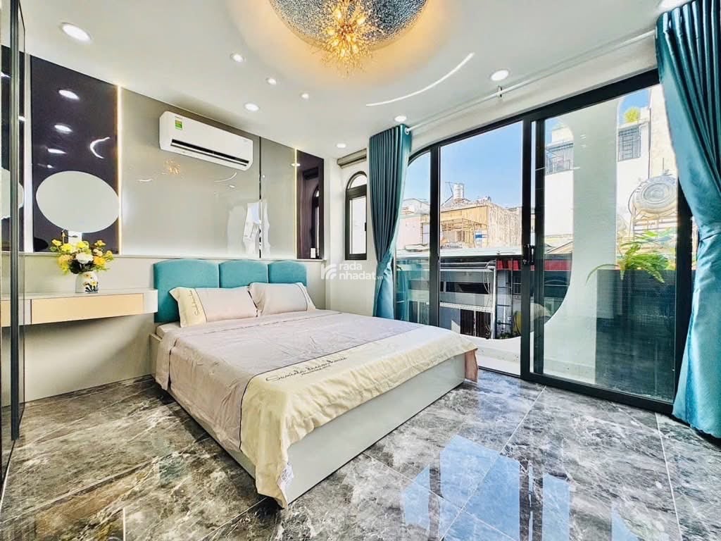 NHÀ PHỐ 4 TẦNG - XÂY MỚI FULL NỘI THẤT - 4x14 - GẦN CÔNG VIÊN LÀNG HOA - CHỈ 7.95 TỶ TL