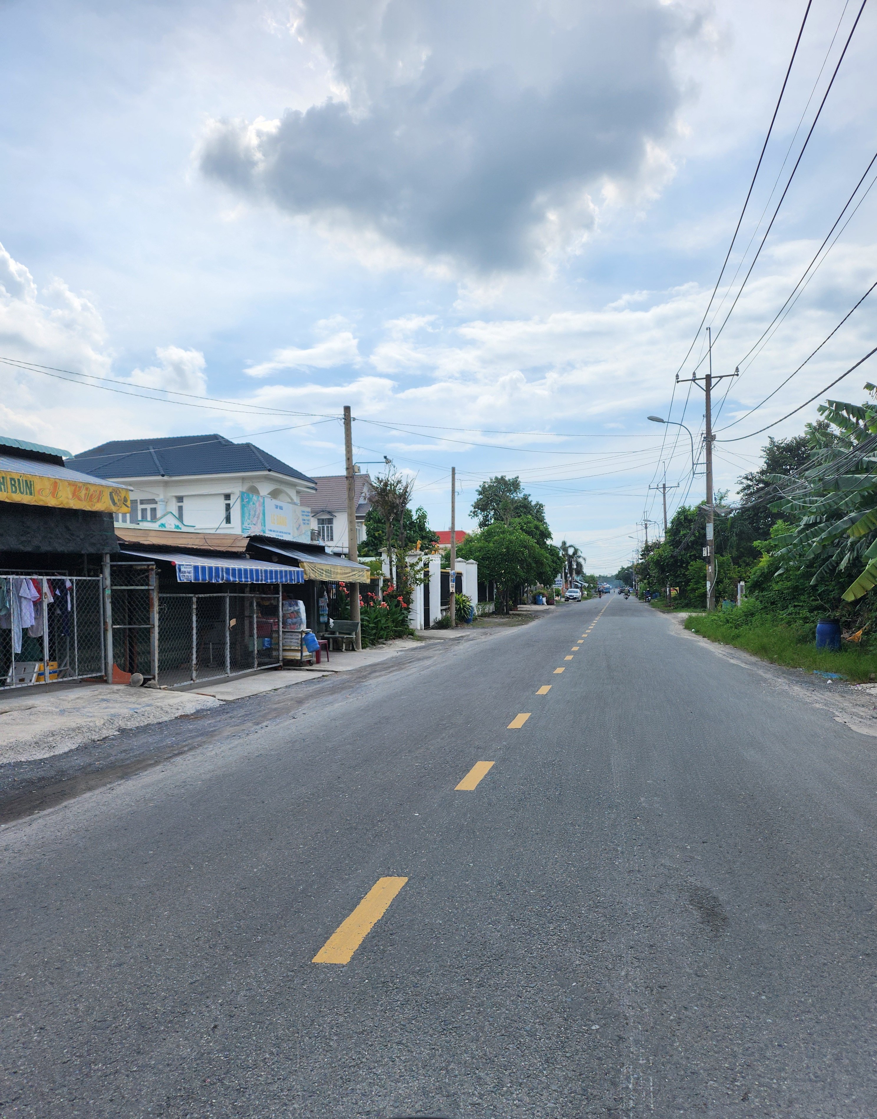 Bán đất mặt đường Sông Lu củ chi