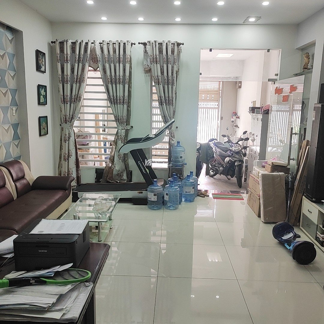 Nhà RẺ 4 lầu xe hơi đậu cửa 1/ Nguyễn Thị Kiểu Q.12 90m2 ngang 5m sát Gò Vấp chỉ 6.5 tỷ 
