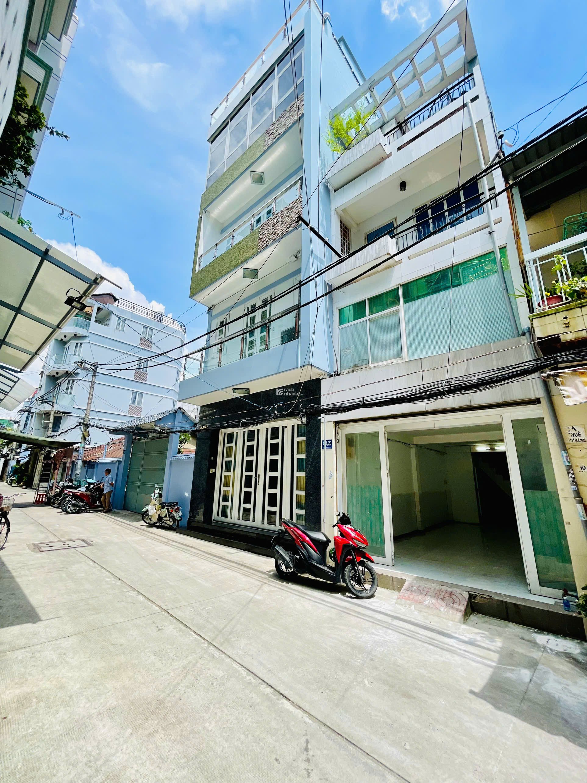 BÁN NHÀ HẺM XE TẢI HOÀ HẢO P5 QUẬN 10 - 5 Tầng- GIÁ TỐT 9.9 TỶ