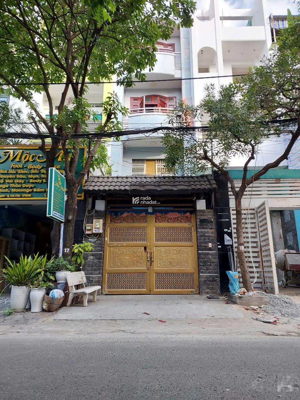 BÁN NHÀ MẶT TIỀN ĐƯỜNG A (KHU DÂN CƯ ADC NGAY LŨY BÁN BÍCH), DT 4 X 22M, NHÀ 4 LẦU, GIÁ 12TY