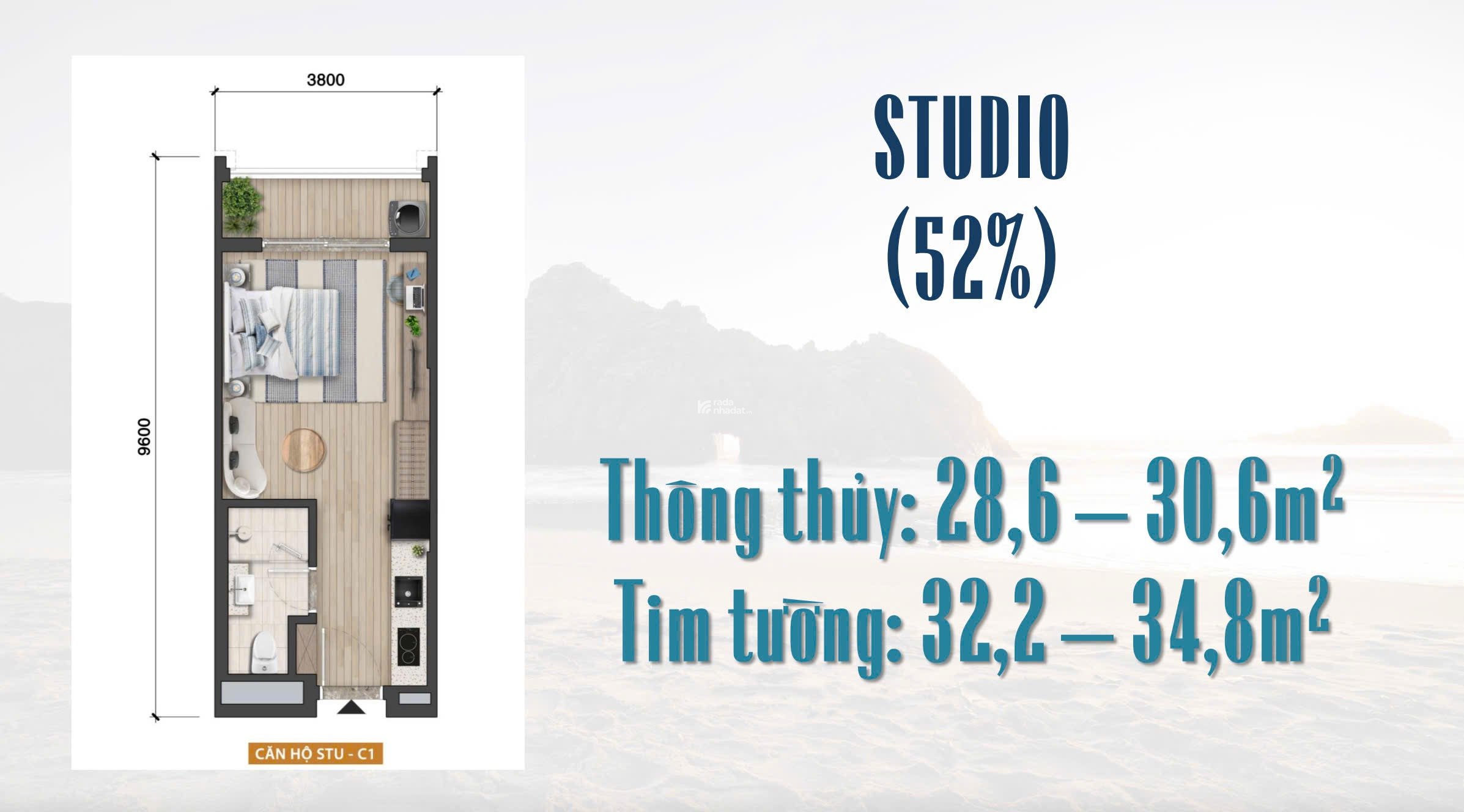 Bán chung cư đẹp xuất sắc tại Blanca City ( Sun Group ) chỉ với 2.5tỷ được CK lên đến 23%