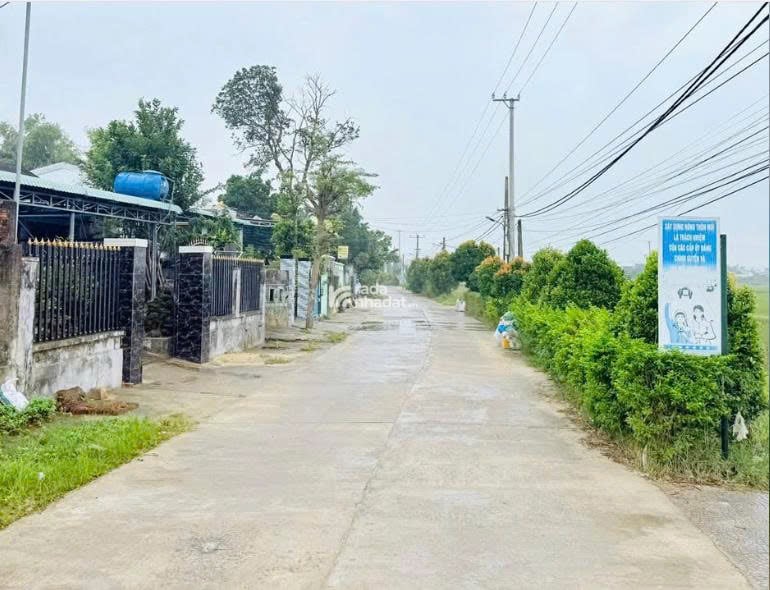 Bán cặp liền kề 300m2 full thổ cư - Điện Bàn Tây giá chỉ hơn 600 triệu/nền