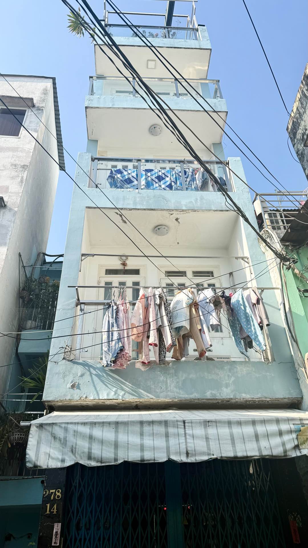 BÁN NHÀ HẺM THÔNG TÔN THẤT HIỆP Q11 - 5 TẦNG - 3.1X11.5 - GIÁ 6.25 TỶ