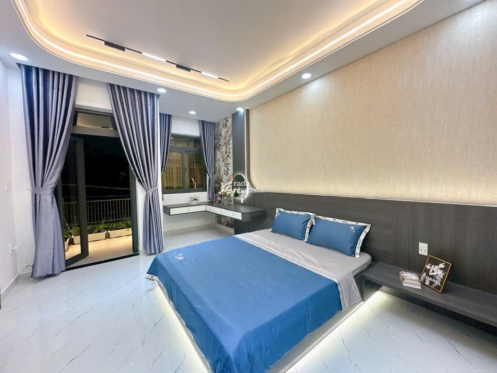 Nhà Phố Thiết Kế Hiện Đại Bán Tải Chạy 1 Lèo Trước Nhà Đường Thông Nguyễn Thị Kiêu P Thới An Q12