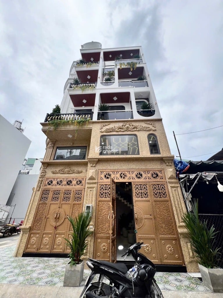  Siêu phẩm FULL nội thất 5 tầng Gò Xoài- sát Tân Phú- thang máy xịn xò 