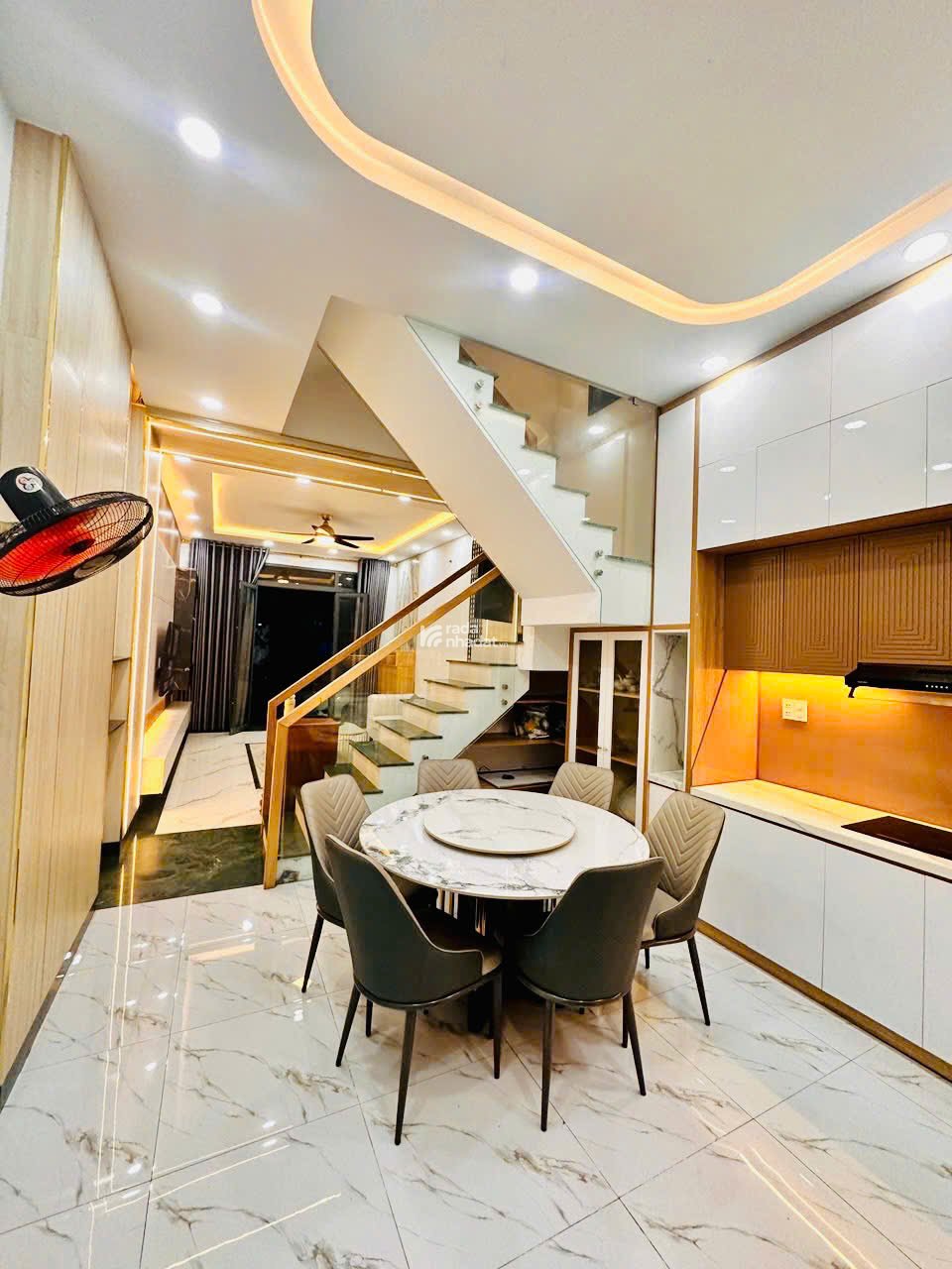 NHÀ ĐẸP KHU VIP - THẠNH LỘC 26, QUẬN 12, 4 TẦNG FLL NỘI THẤT, ĐƯỜNG 12M