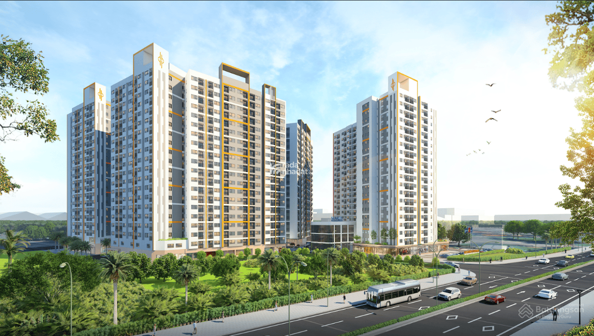 Mua nhà không lo trả lãi - Căn hộ 55m2 gần chợ Bình Chánh, ân hạn gốc lãi đến khi nhận nhà
