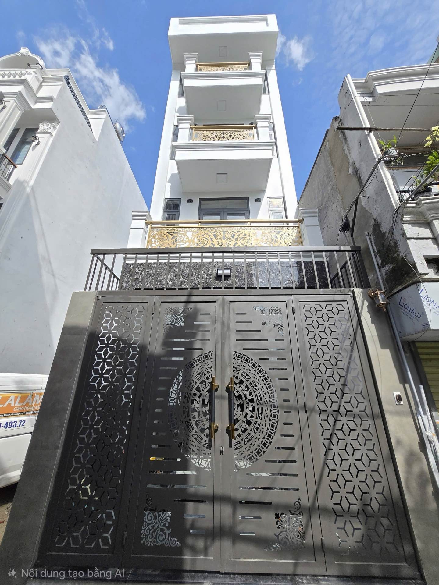 HXH Nguyễn Suý gần Tân Hương, 64m2, 4x16, 5 tầng, 5PN, thiết kế châu Âu, Chỉ 9.2 tỷ