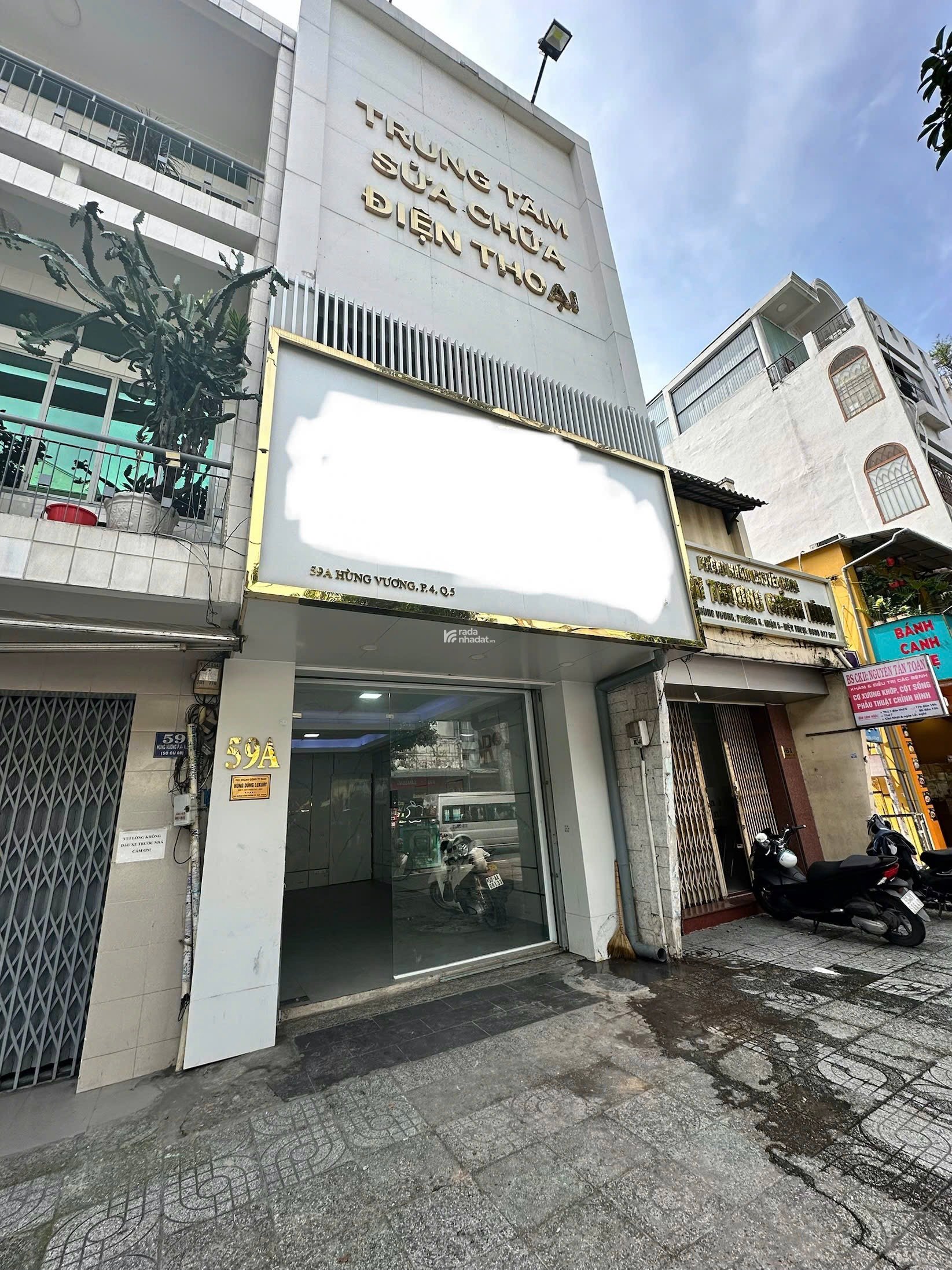 Chính chủ cho thuê Mặt tiền Hùng Vương quận 5