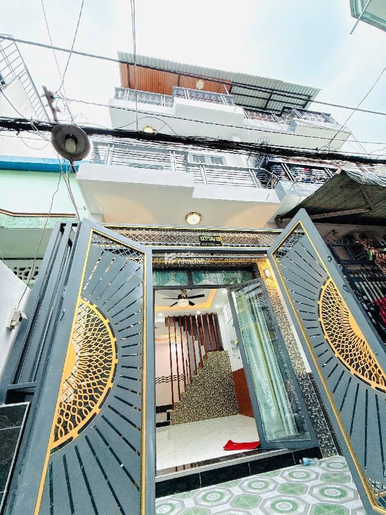 NHÀ ĐẸP 3 TẦNG BTCT CAO XUÂN DỤC, P.PHÚ ĐỊNH, QUẬN 8, 40M2, GẦN CẦU CHÀ VÀ, 4,95T