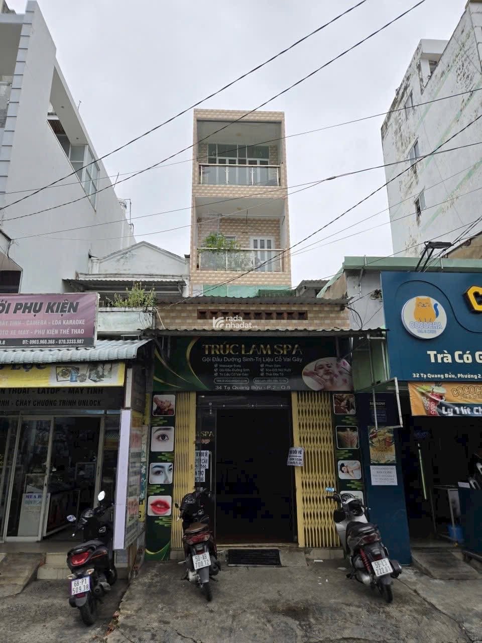 BÁN NHÀ MẶT TIỀN TẠ QUANG BỬU (TRUNG TÂM Q8)