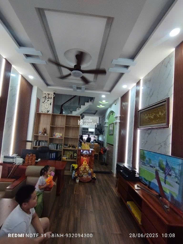 NHÀ PHỐ 1 TRỆT 3 LẦU NHÀ THÔNG THOÁNG TRƯỚC VÀ SAU THỚI AN 16 & TX25-P THỚI AN Q12