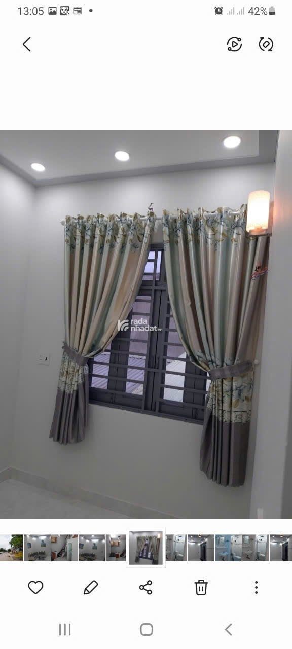 Bán giá 2,9 Tỷ, nhà mới, đẹp đúc thật trệt, 1 lầu 4m x6,5m hẻm thông đg 59 P14 Gò Vấp