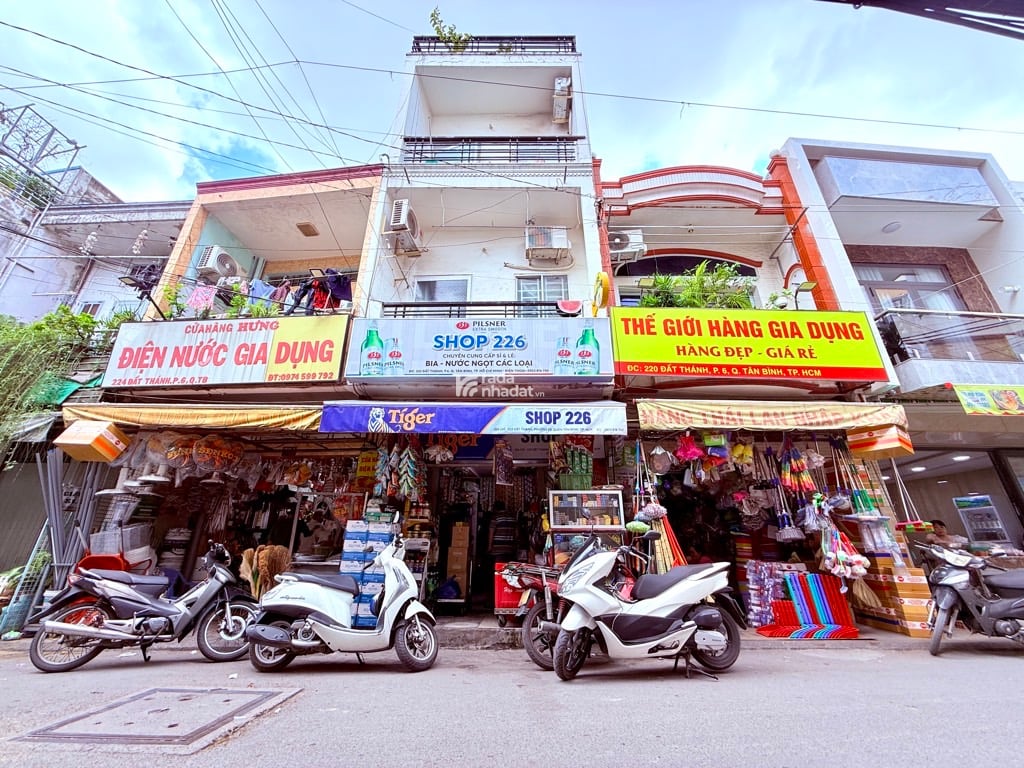 SÁT Q10, MTKD ĐẤT THÁNH, TÂN BÌNH, 60M2 TIỆN CẢI TẠO MỚI. GIẢM 350TR CHỈ 13T TL 