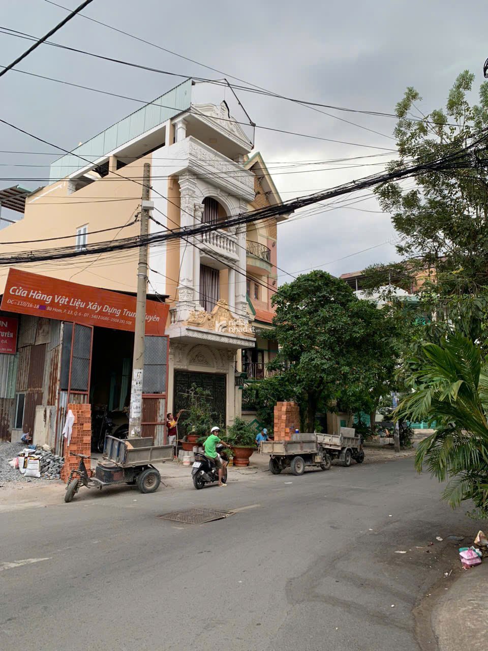 Nhà 3 tầng góc 2 MT đường 110 Bà Hom P12 Q6 (5x16) giá 11 tỷ 500 TL