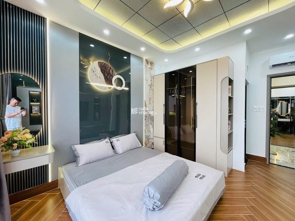 NHÀ 4 TẦNG MỚI ĐẸP – SÁT TÂN BÌNH – Ô TÔ 4 CHỖ VÀO NHÀ – CHỈ NHỈNH 6 TỶ - ĐƯỜNG 44, P14, GÒ VẤP.