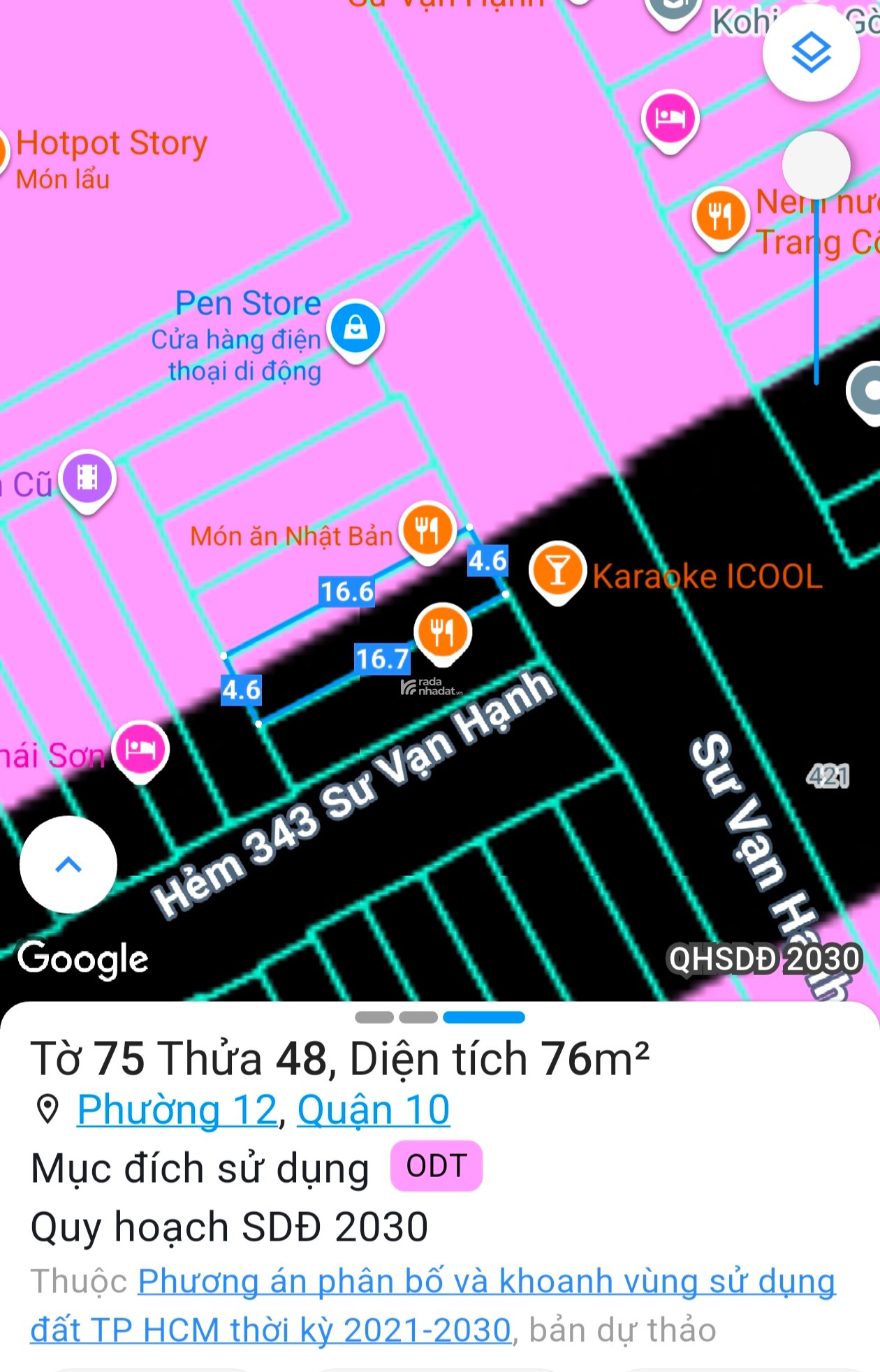 Bán nhà mặt tiền Sư Vạn Hạnh Mall, 4.5 x 16 vuông vức , 4 tầng hoàn công đủ.