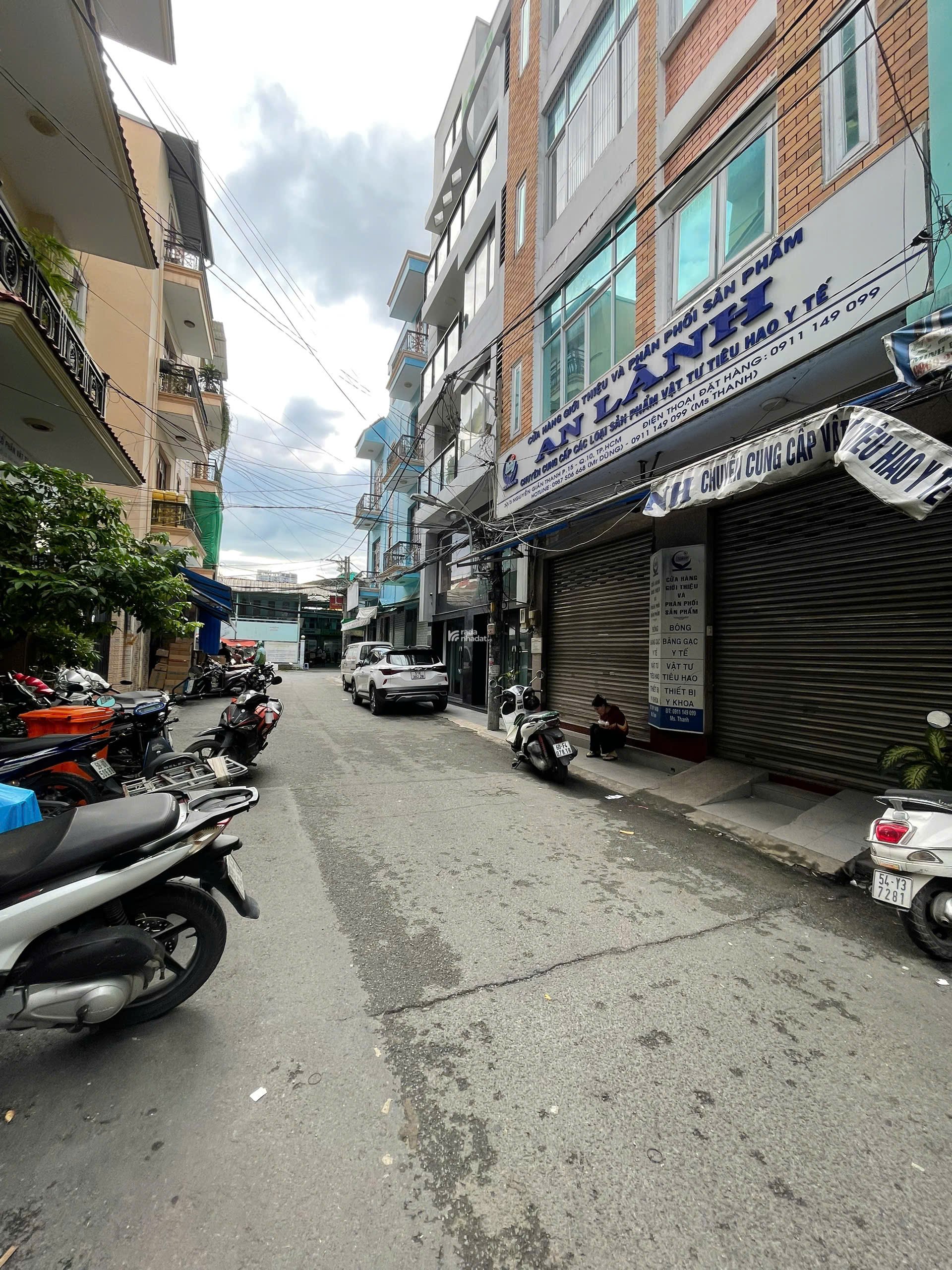 BÁN NHÀ NGUYỄN GIẢN THANH QUẬN 10 - 5 tầng, mặt tiền ngang 6m - giá tốt 18 tỷ 