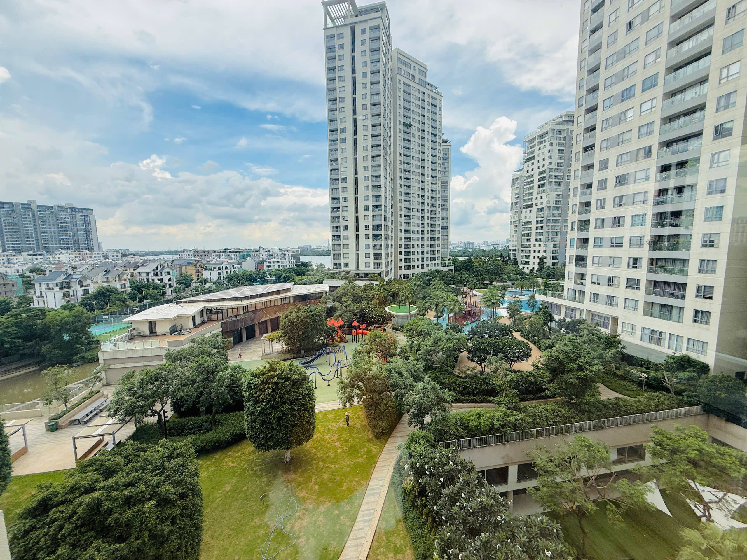 Cho thuê 27 triệu/tháng căn Offictel Đảo Kim Cương Diamond Island Quận 2, nội thất cơ bản, làm VP
