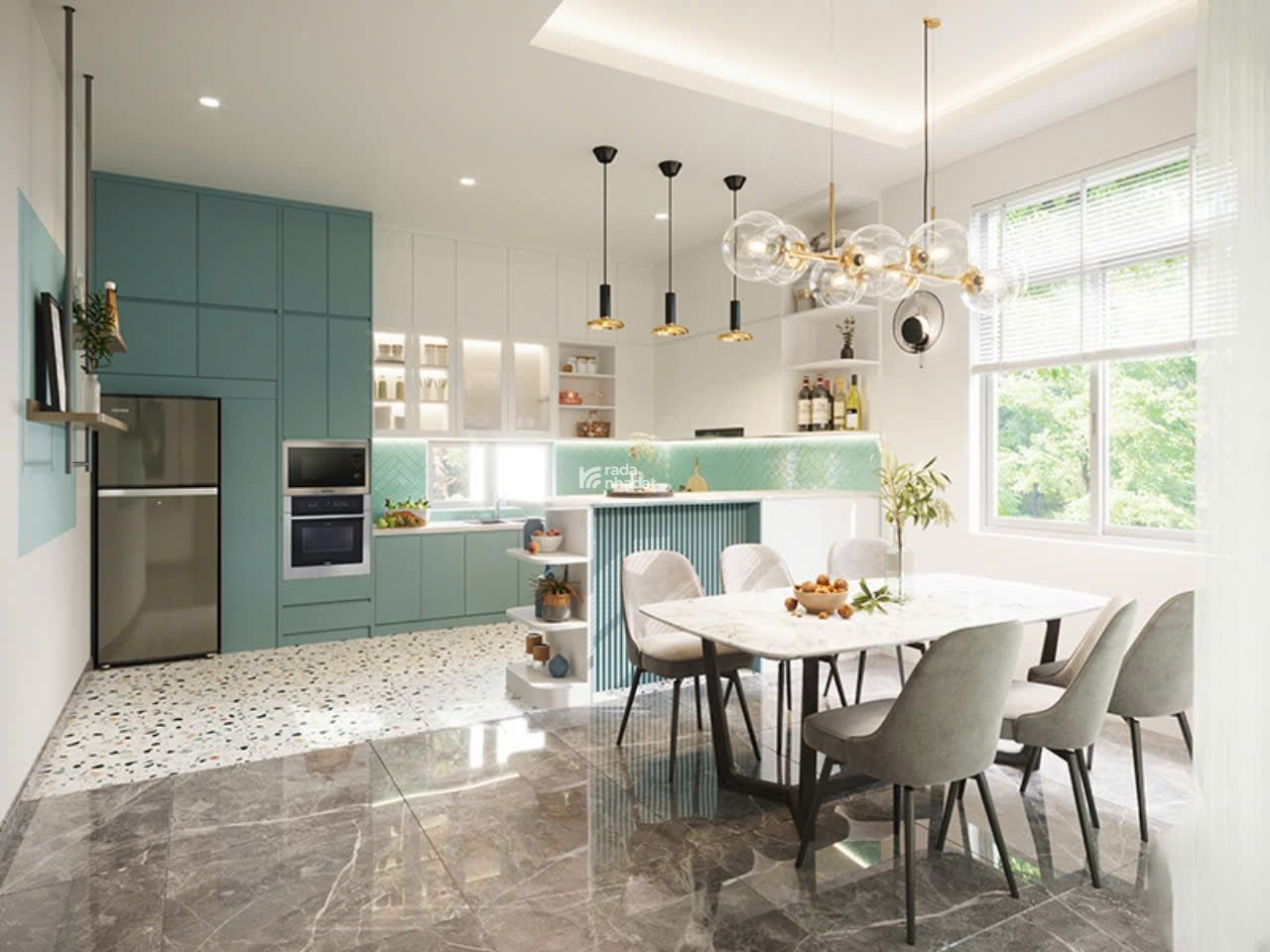 Cho thuê CH 2PN full nội thất tại Green Park Trần Thủ Độ, 10,5 triệu, 60m2