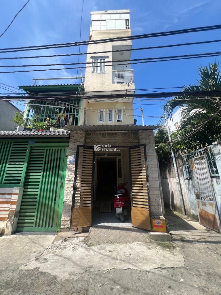 BÁN NHÀ HẺM 106,  HXH  HOÀI THANH, P. PHÚ ĐỊNH , QUẬN 8, 30M2