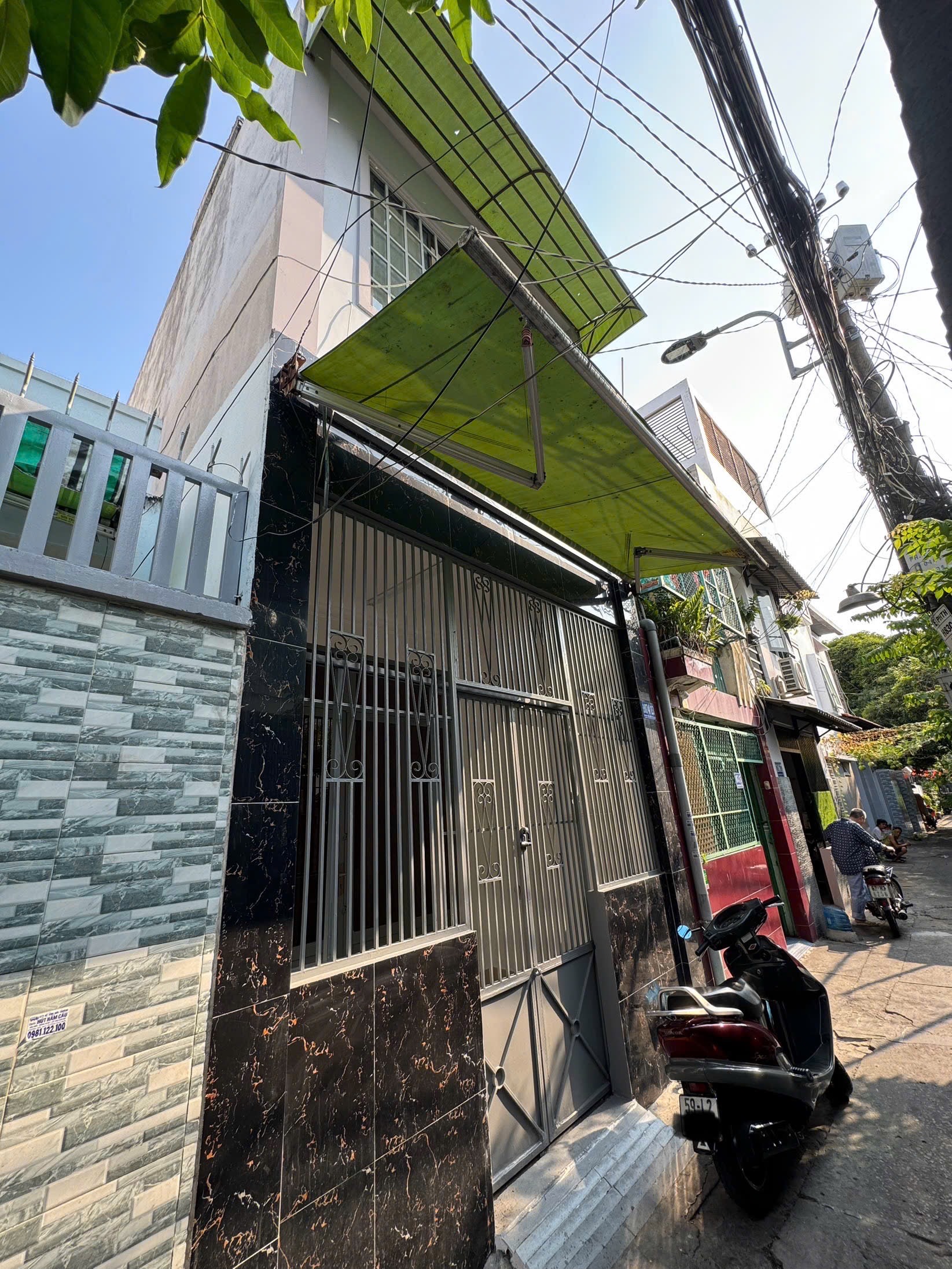 BÁN NHÀ HẺM PHẠM THẾ HIỂN P5 Q8 SÁT MẶT ĐƯỜNG