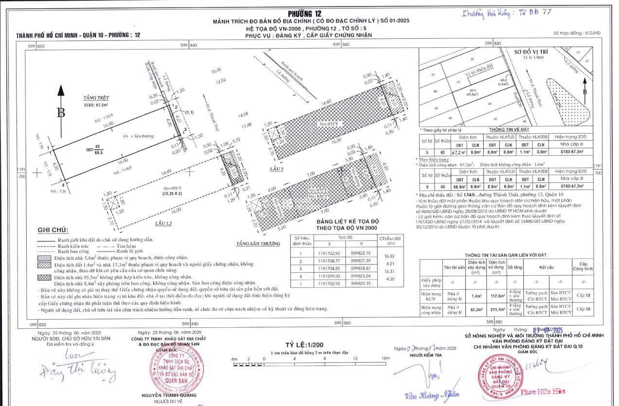  Nhà mới 5 tầng hẻm VIP Thành Thái Q10  có sân ô tô, vị trí đẳng cấp