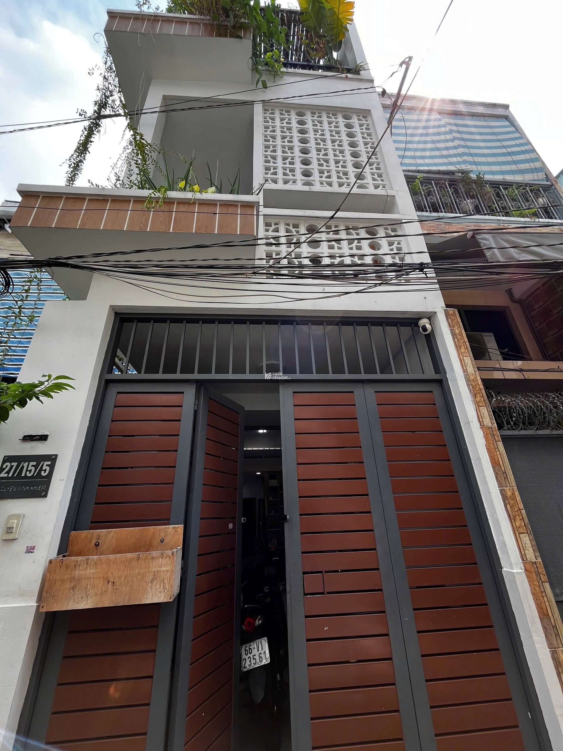 BÁN NHÀ NGUYỄN BĨNH KHIÊN NHÀ 54m2 NHÀ 3 LẦU 4 PN GIÁ 6.45 TỶ