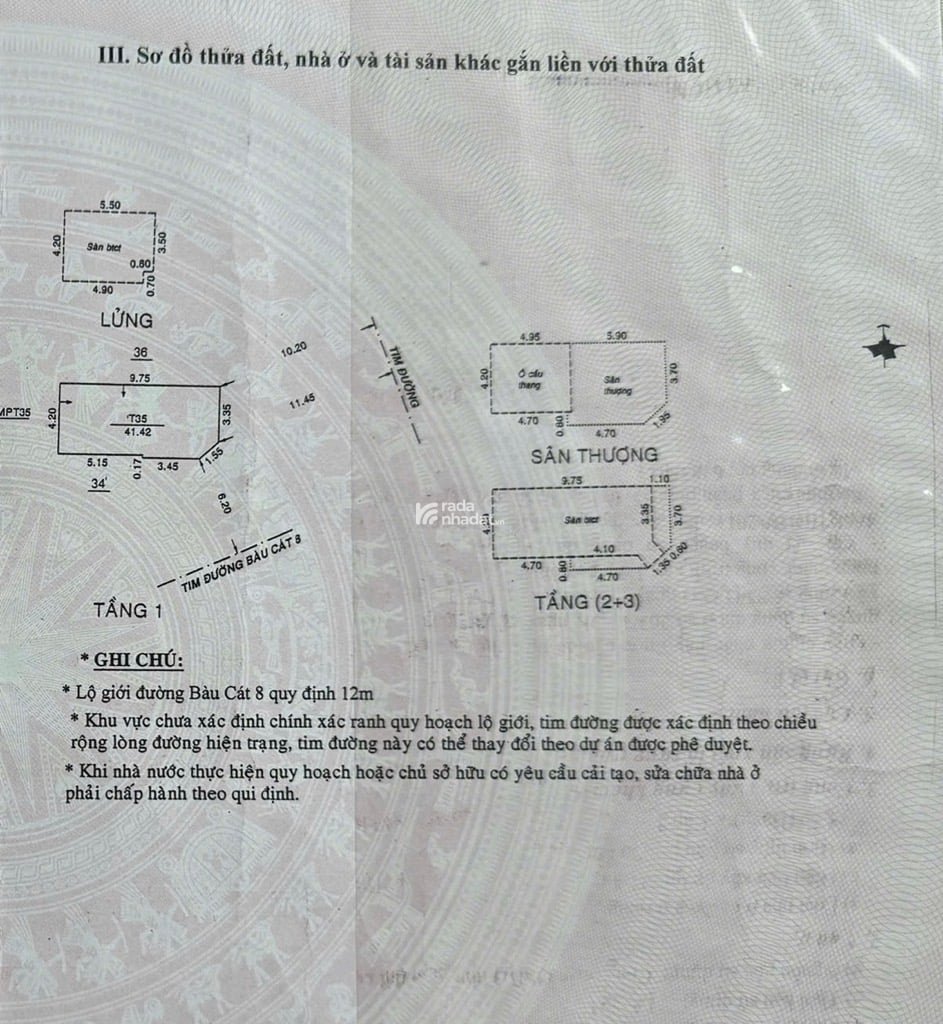 Bán nhà Mặt tiền khu Bàu Cát - 4.2 x 10 x 5 tầng - căn góc 2 mặt tiền - Kinh doanh - cho thuê đẹp