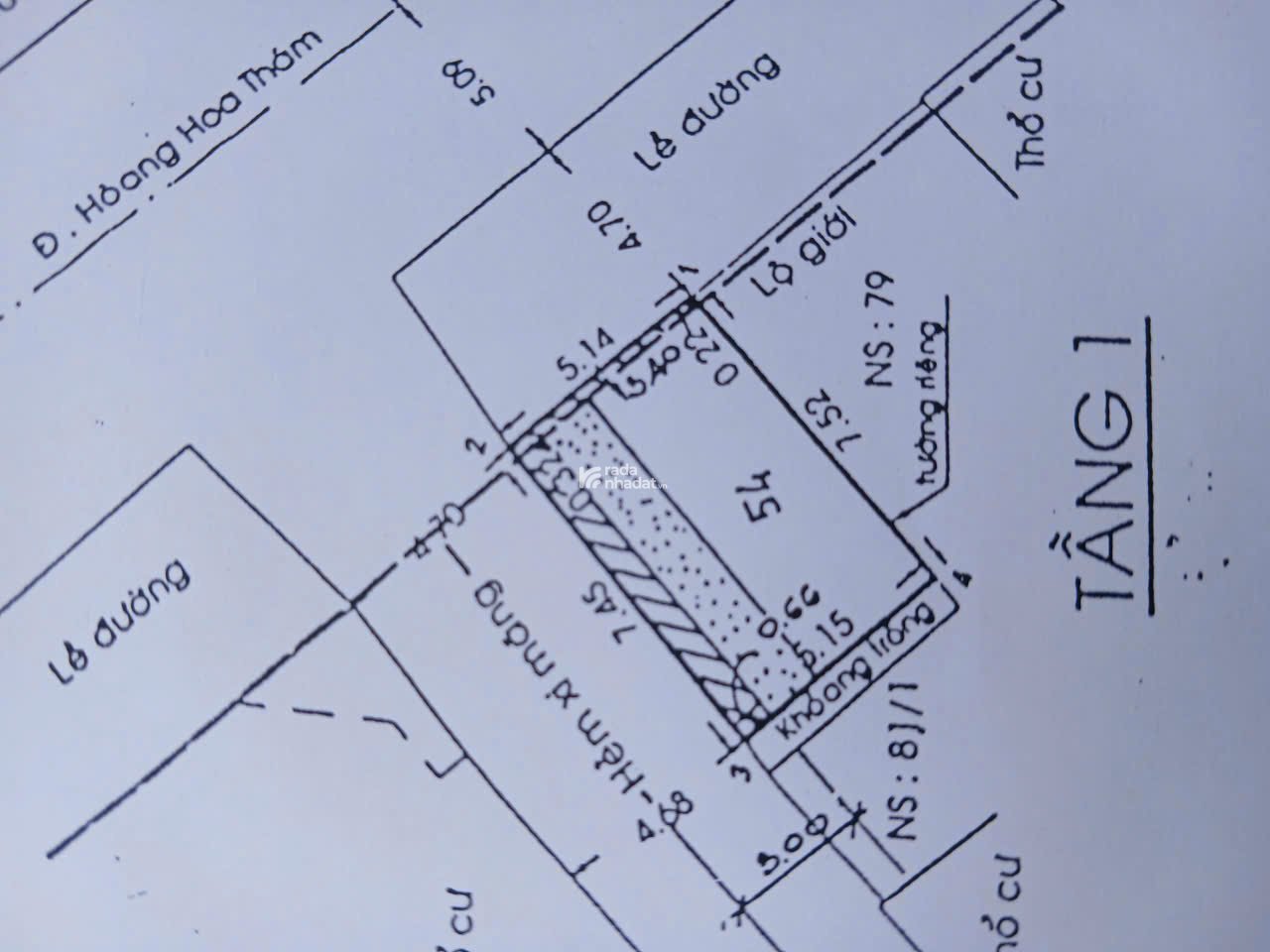 HOT: GÓC 2 MT  HOÀNG HOA THÁM , P6, BÌNH THẠNH