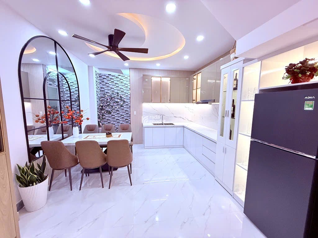 HÀNG HOT MỚI 2025 ĐẸP - PHƯỜNG 14 - GÒ VẤP - 4 TẦNG - DTR 62M2 - GẦN SÂN BAY - CHỈ 8 TỶ 480