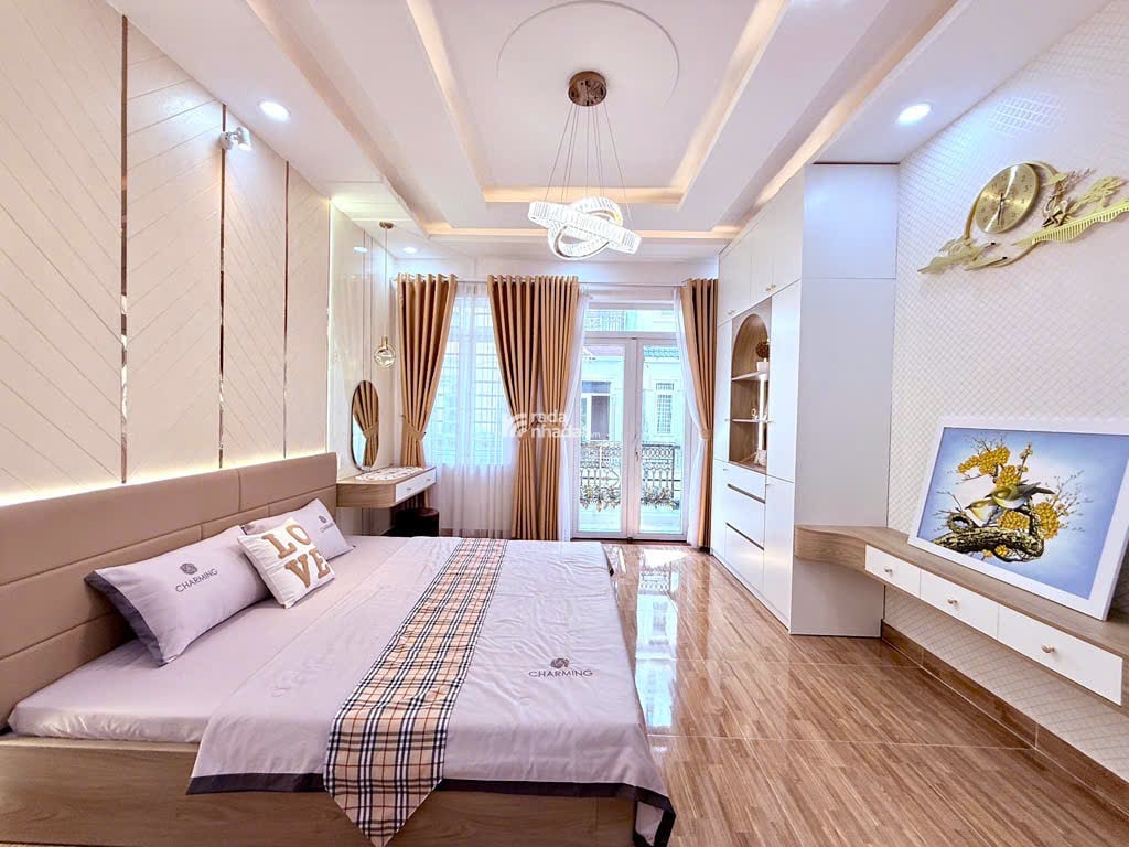 HÀNG HOT MỚI 2025 ĐẸP - PHƯỜNG 14 - GÒ VẤP - 4 TẦNG - DTR 62M2 - GẦN SÂN BAY - CHỈ 8 TỶ 480