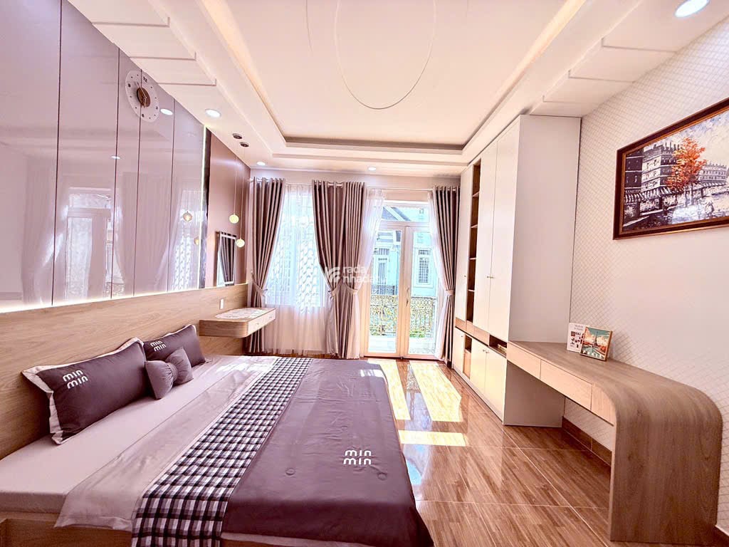 HÀNG HOT MỚI 2025 ĐẸP - PHƯỜNG 14 - GÒ VẤP - 4 TẦNG - DTR 62M2 - GẦN SÂN BAY - CHỈ 8 TỶ 480