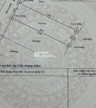 Cần thanh lý gấp  vài lô đất đẹp 6x19m  Tô Ngọc Vân  P15  Gò Vấp  Hẻm 5m  Giá 5Tỷ