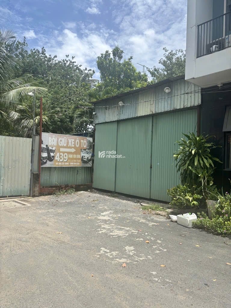 ĐẤT MẶT TIỀN PHẠM VĂN ĐỒNG - MẶT SAU HẺM XE HƠI 6M TRẢI NHỰA PHAN VĂN TRỊ
