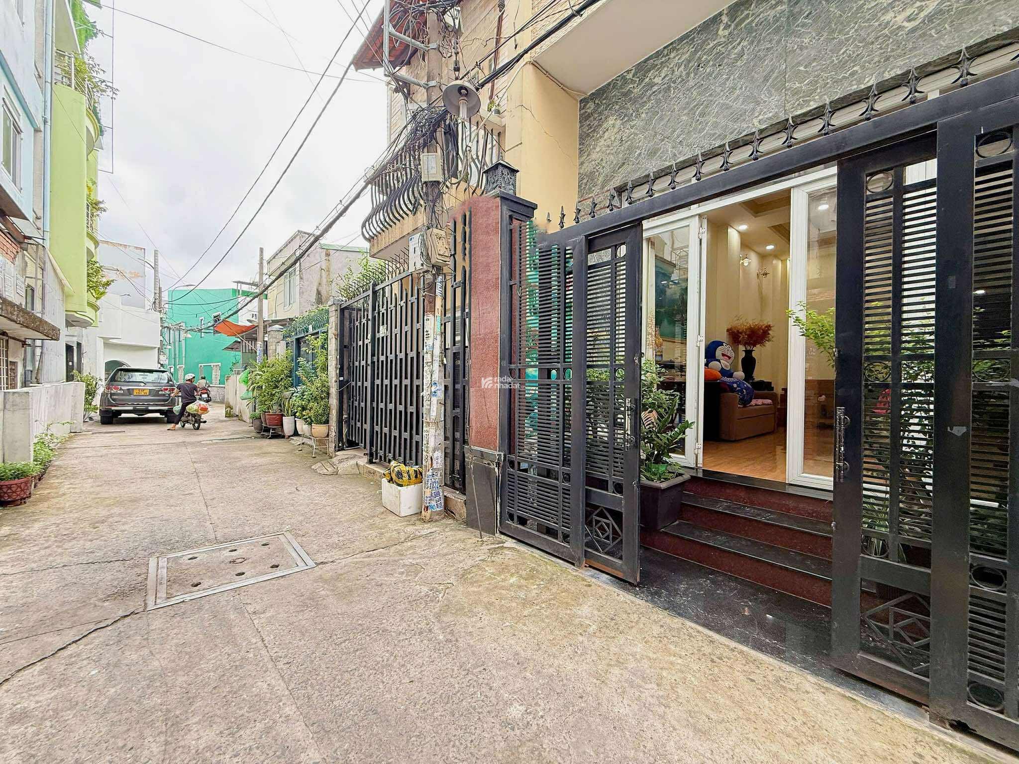 SIÊU PHẨM 2 MẶT TIỀN HXH NGUYỄN XÍ - Ô TÔ NGỦ NHÀ - 4 TẦNG BTCT FULL NỘI THẤT - CHỈ 13 TỶ