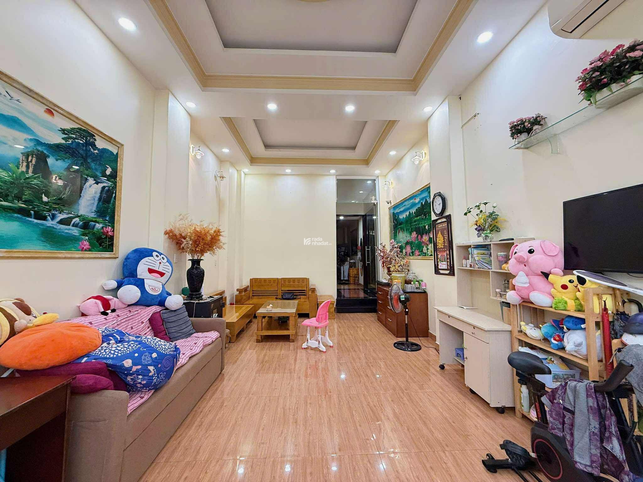 SIÊU PHẨM 2 MẶT TIỀN HXH NGUYỄN XÍ - Ô TÔ NGỦ NHÀ - 4 TẦNG BTCT FULL NỘI THẤT - CHỈ 13 TỶ