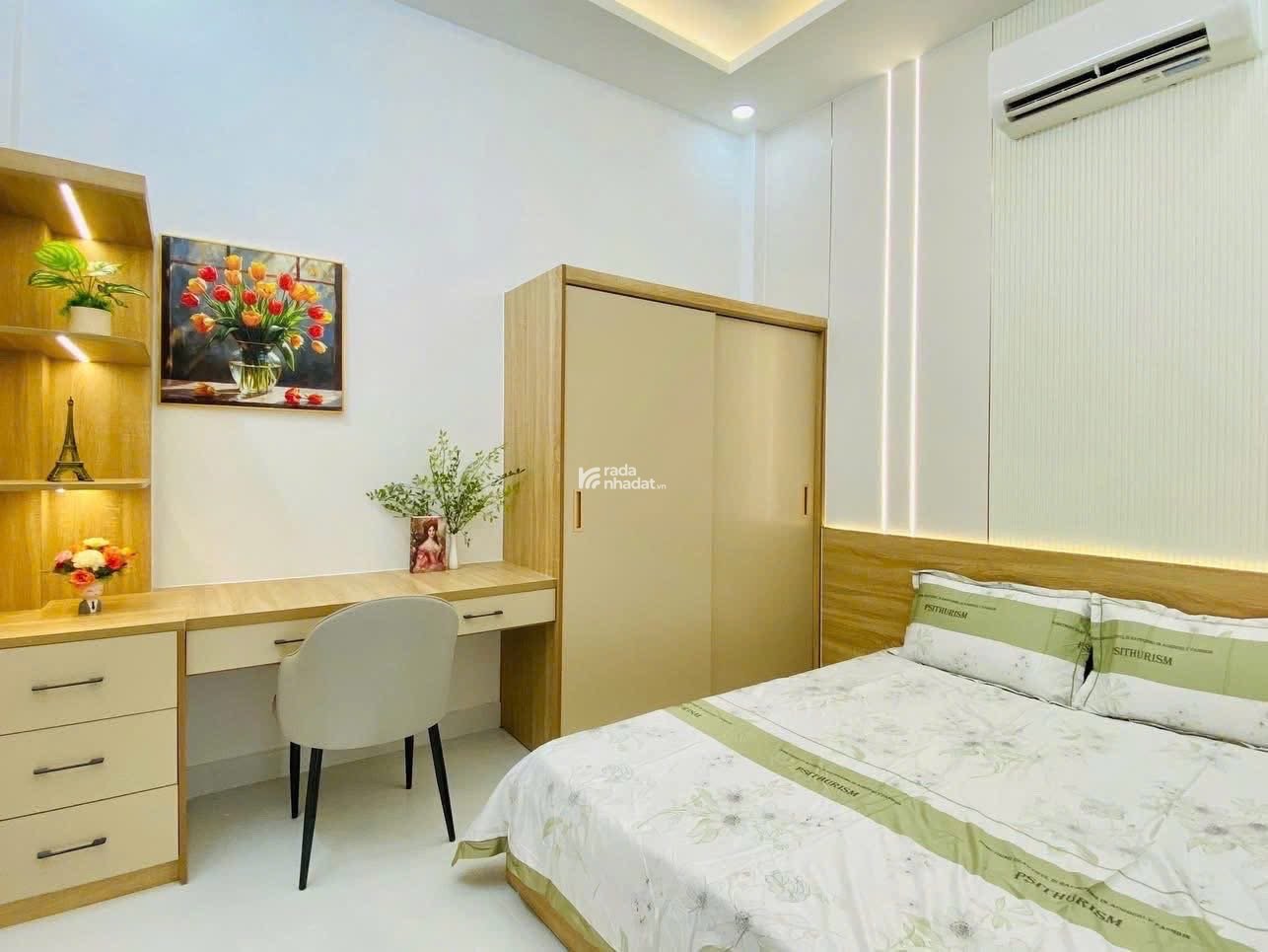 NHÀ 2 TẦNG Đ.THỐNG NHẤT P16 - FULL NỘI THẤT - KẾ CITYLAND - 35M2 - CHỈ 4.78 TỶ TL - KDC YÊN TĨNH