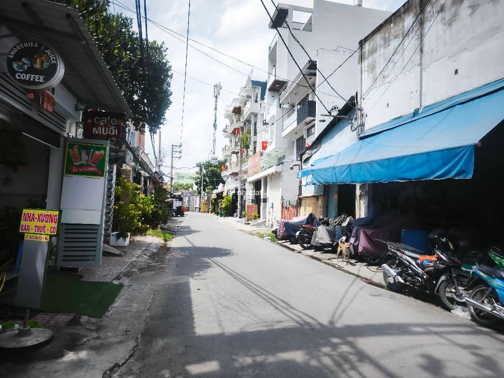 BÁN NHÀ HƯƠNG LỘ 2 GÓC MẶT TIỀN HẺM THÔNG XE HƠI 68M2 7 TỶ 4 TẦNG 