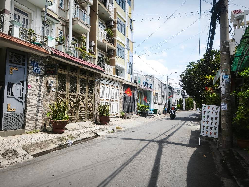 BÁN NHÀ HƯƠNG LỘ 2 GÓC MẶT TIỀN HẺM THÔNG XE HƠI 68M2 7 TỶ 4 TẦNG 