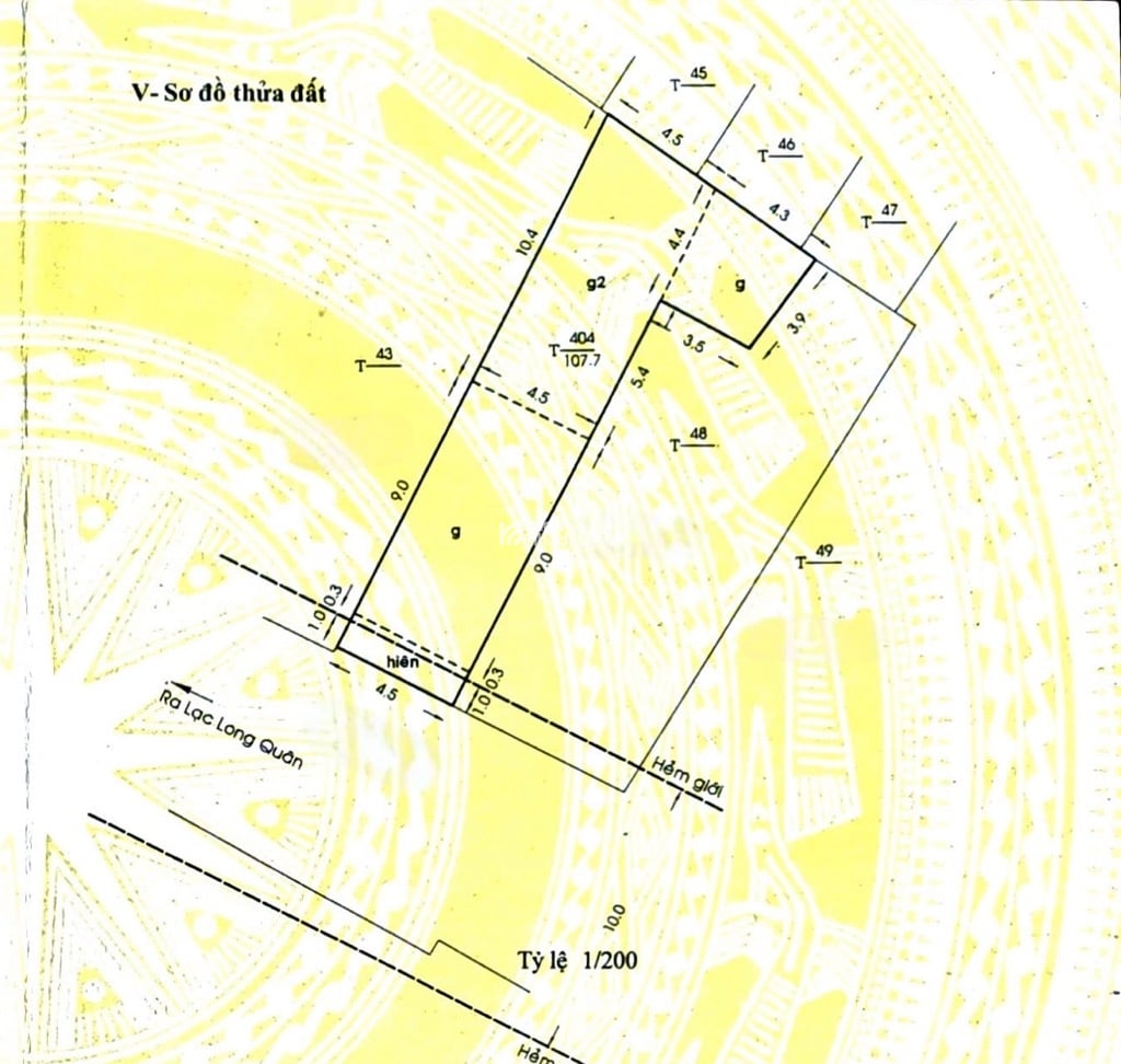 Bán nhà 218m2 Lạc Long Quân P5 Q11 - ngang 11m