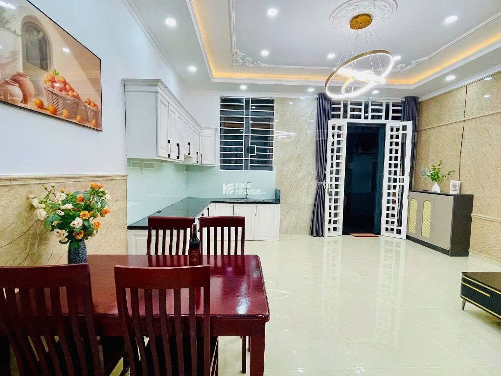 Nhà mới 4 tầng Đường số 3 P9 Gò Vấp Hẻm xe hơi Ngang 5.5m Giá 5.98 Tỷ