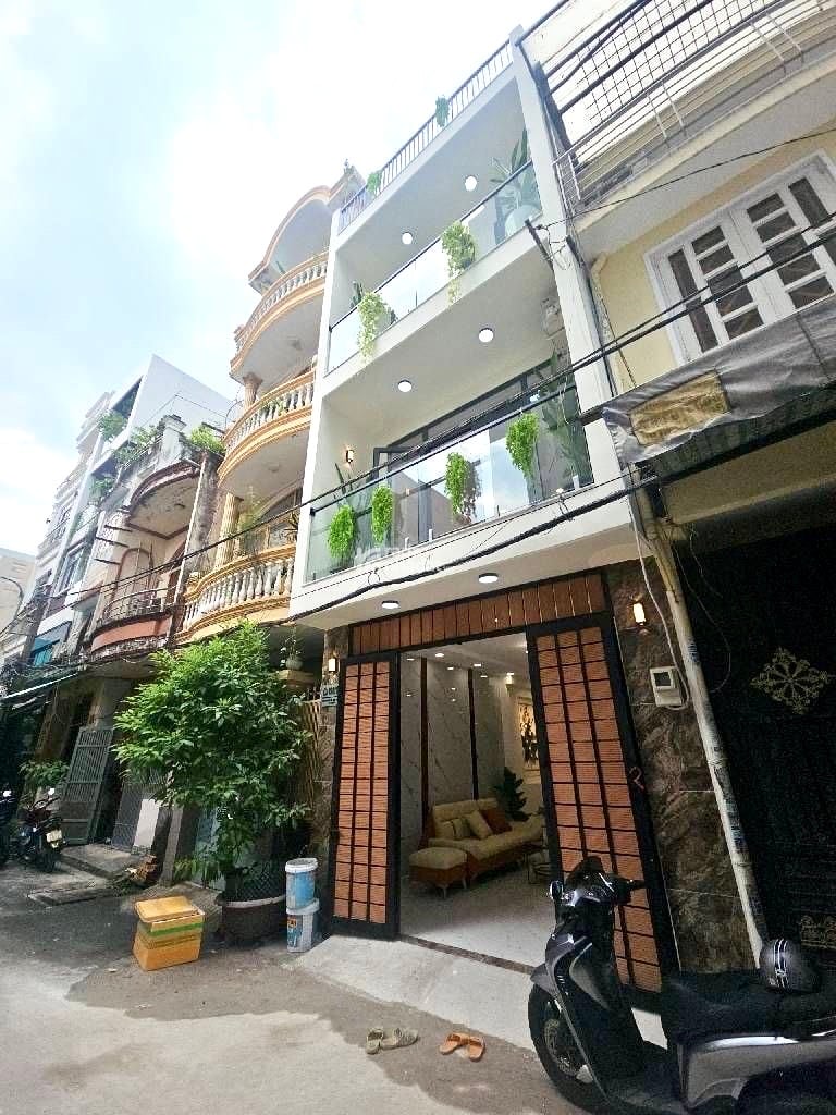  Hẻm nhựa xe tải 7m  THÔNG Tô Hiệu và Luỹ Bán Bích – 54m2 – 3 tầng – Full nội thất mới 100% 