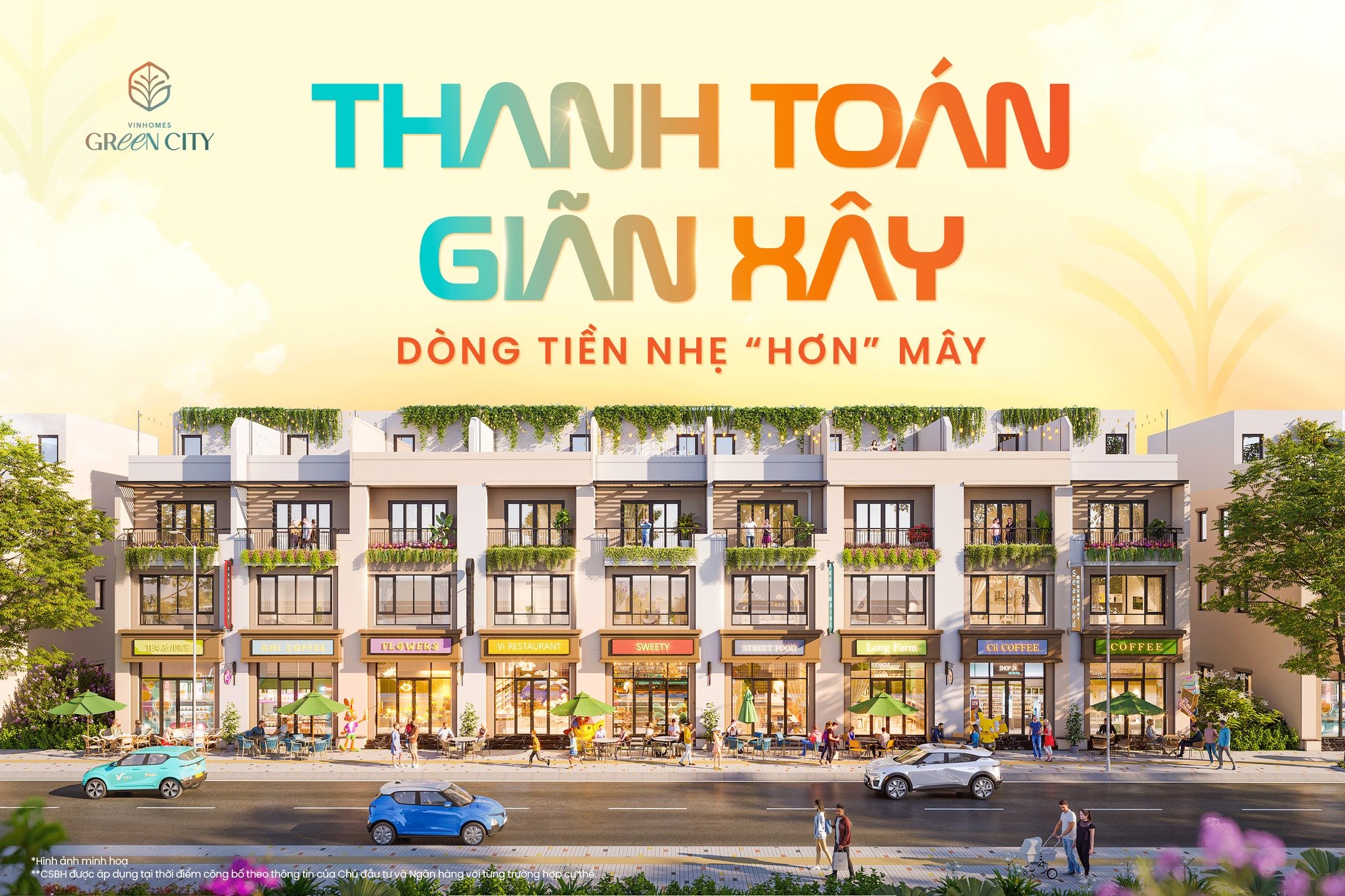 VINHOMES GREEN CITY MỞ BÁN NHÀ PHỐ THƯƠNG MẠI